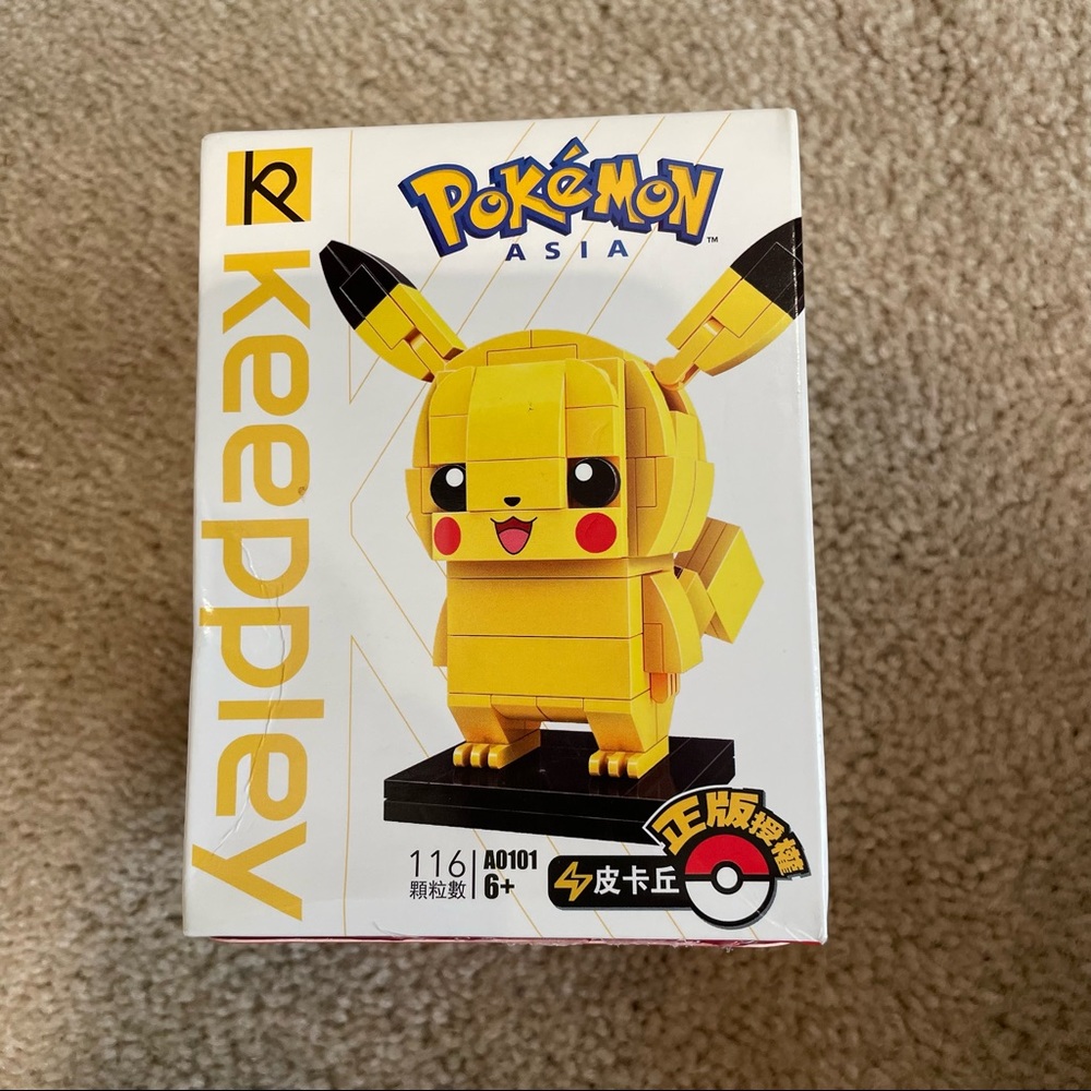 Pikachu Keeppley Figure Building Set